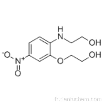 N, O-Di (2-hydroxyéthyl) -2-amino-5-nitrophénol CAS 59820-43-8